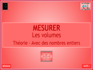 Mesurer les volumes - Théorie (1)