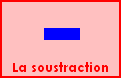 Calcul : la soustraction avec des nombres entiers