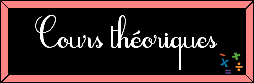 Titre : Cours théoriques en mathématiques