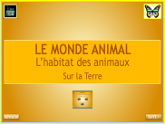 Le monde animal : les animaux sur Terre