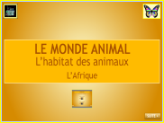 Le monde animal : les animaux en Afrique