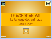 Le monde animal : le langage des animaux