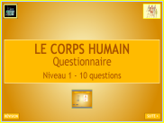 Le corps humain - Questionnaire (1)