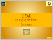 Le cycle de l'eau : documents