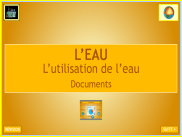 L'utilisation de l'eau : documents