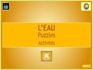 L'eau : puzzles