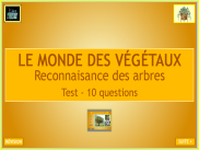 Les végétaux : reconnaissance des arbres